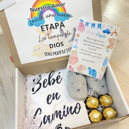 Cajita bebé en camino