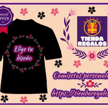 Camisetas con diseños personalizados