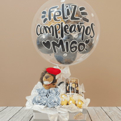 cesta personalizada con regalo original