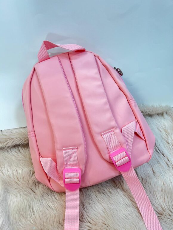 Mochila con peluche Rosa y Lila para niñas - Imagen 3