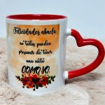 Taza Roja y Blanca