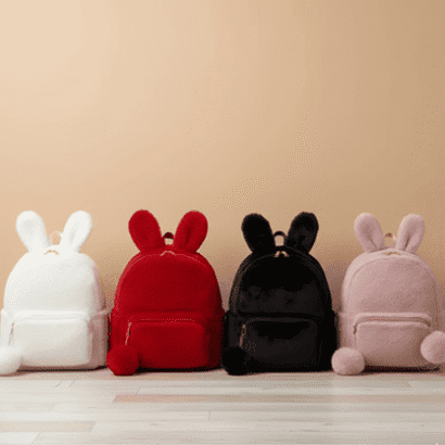mochila de peluche con orejas regalo