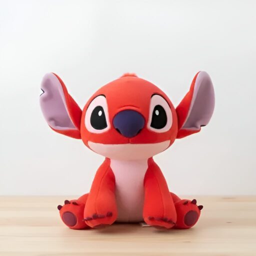 Peluche Stitch rojo original suave y coleccionable