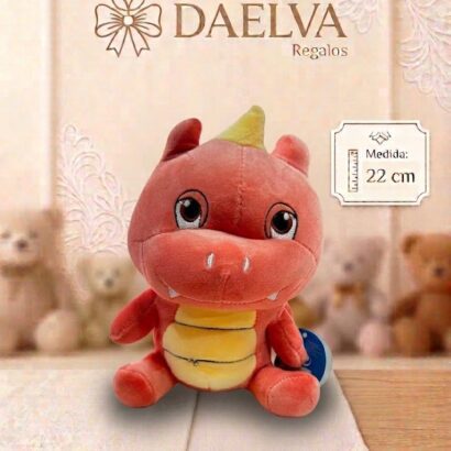 Peluche Dragón Terracota de Fantasía
