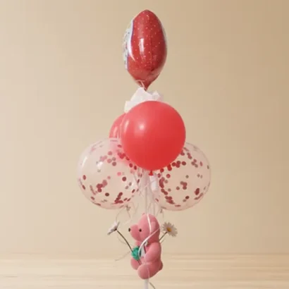 Arreglos decorativos de globos y accesorios