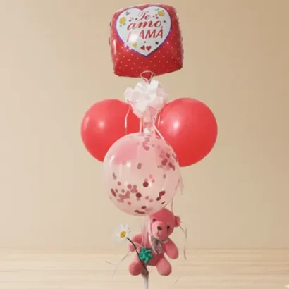 Arreglos decorativos de globos y accesorios