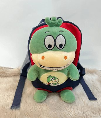 Mochila con peluche para niño