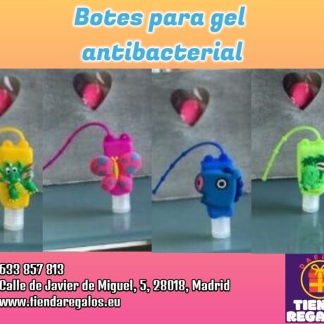 Botes para gel antibacterial