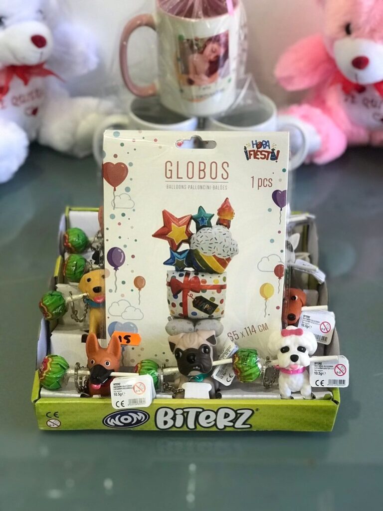 globos de diferentes diseños para fiestas