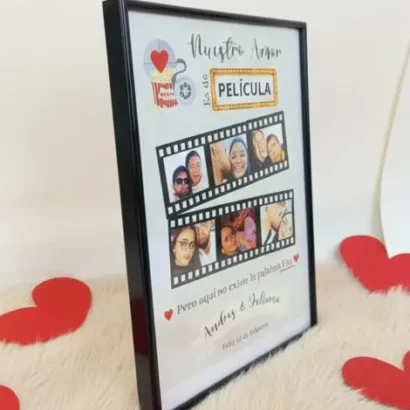 cuadro personalizado regalo blanco
