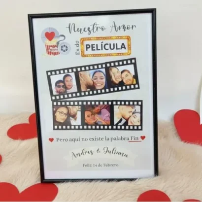 cuadro personalizado regalo blanco