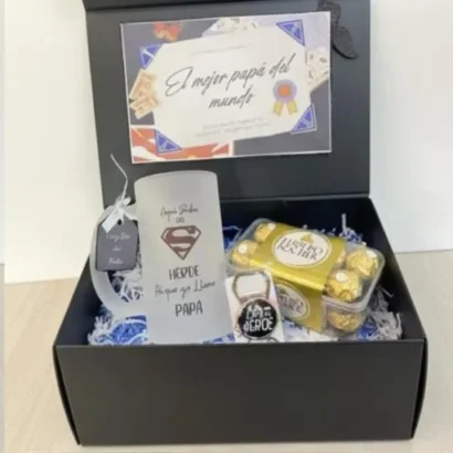 Regalo para papá amarillo regalo