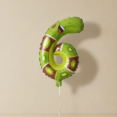 Globos de Animales divertidos con números