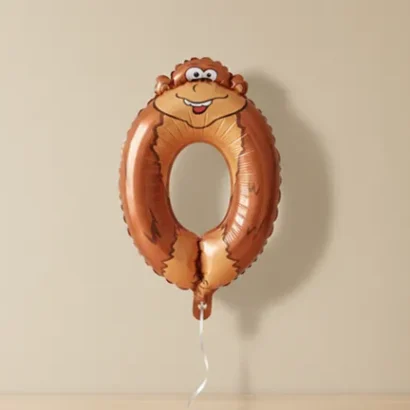 Globos de Animales divertidos con números