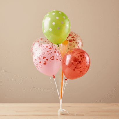 Globos de fiesta de silicona en varios colores