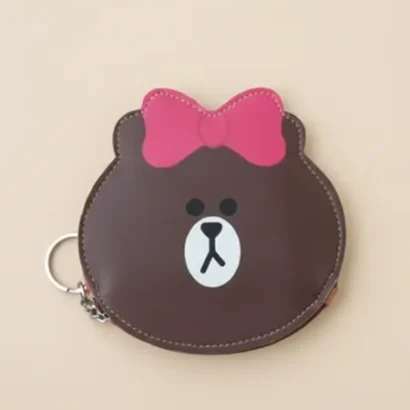 Monederos kawaii de diferentes diseños y colores