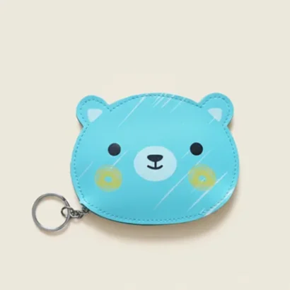 Monederos kawaii de diferentes diseños y colores