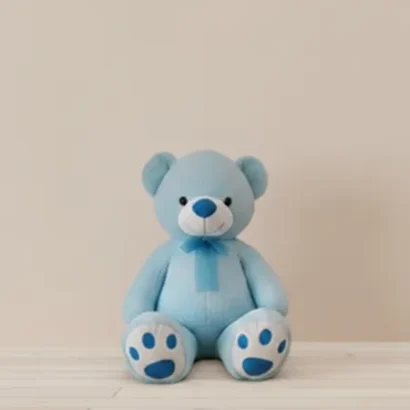 Peluches de osito color Rosa y Azul