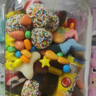 Tarros de Chucherías Blanditas a Elegir individual alto