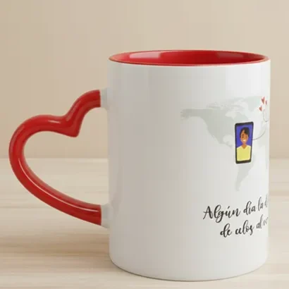 Taza Amor a Distancia personalizada