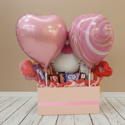cesta de regalo bonita personalizada