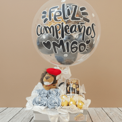 cesta personalizada con regalo original