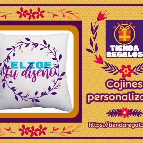 Cojines con diseños personalizados