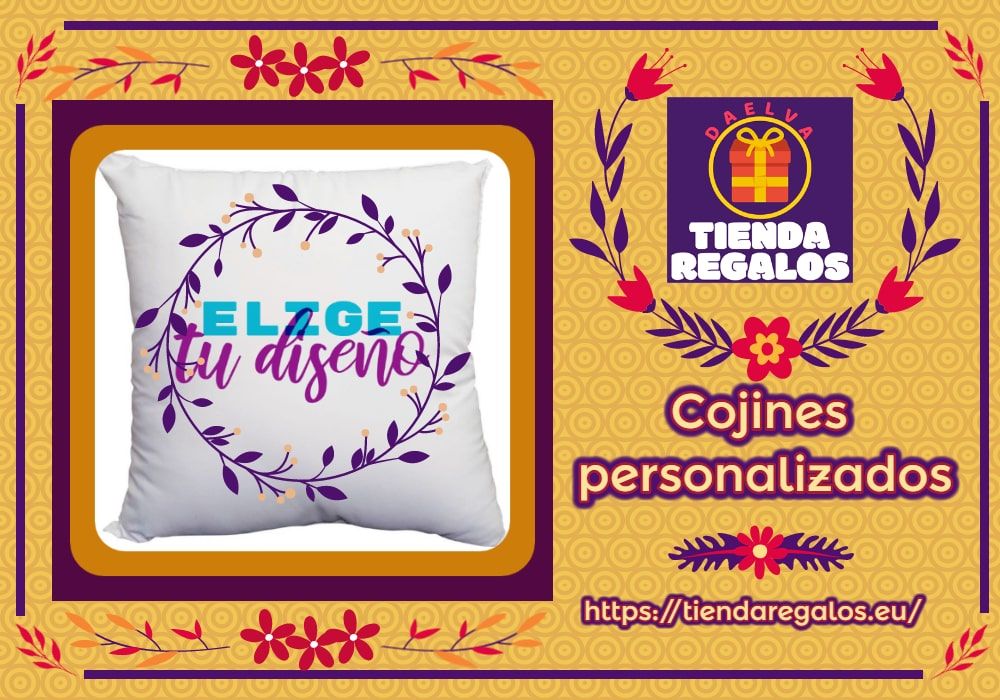 Cojines con diseños personalizados