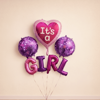 globos baby shower niño