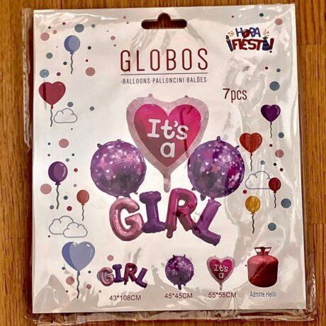 Globos baby shower