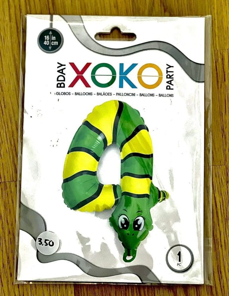 Globos de animales con numeros - Imagen 6