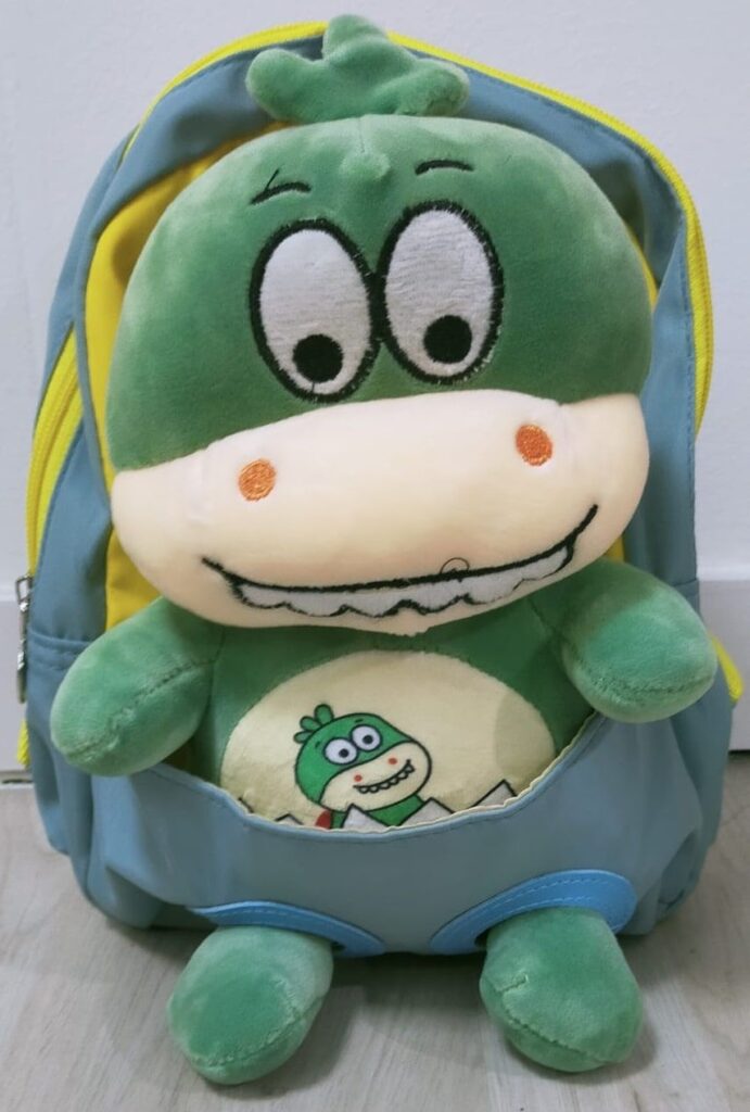Mochilas infantiles con peluche de animales - Imagen 2