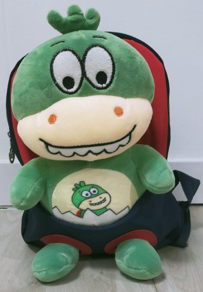 Mochilas infantiles con peluche de animales - Imagen 3