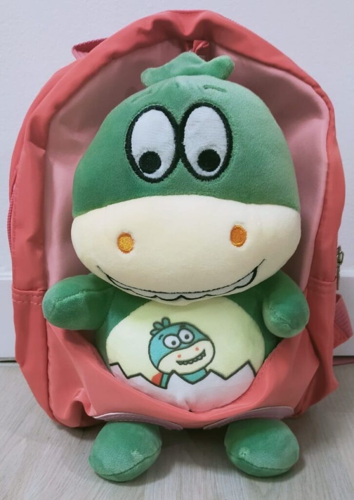 Mochilas infantiles con peluche de animales - Imagen 4