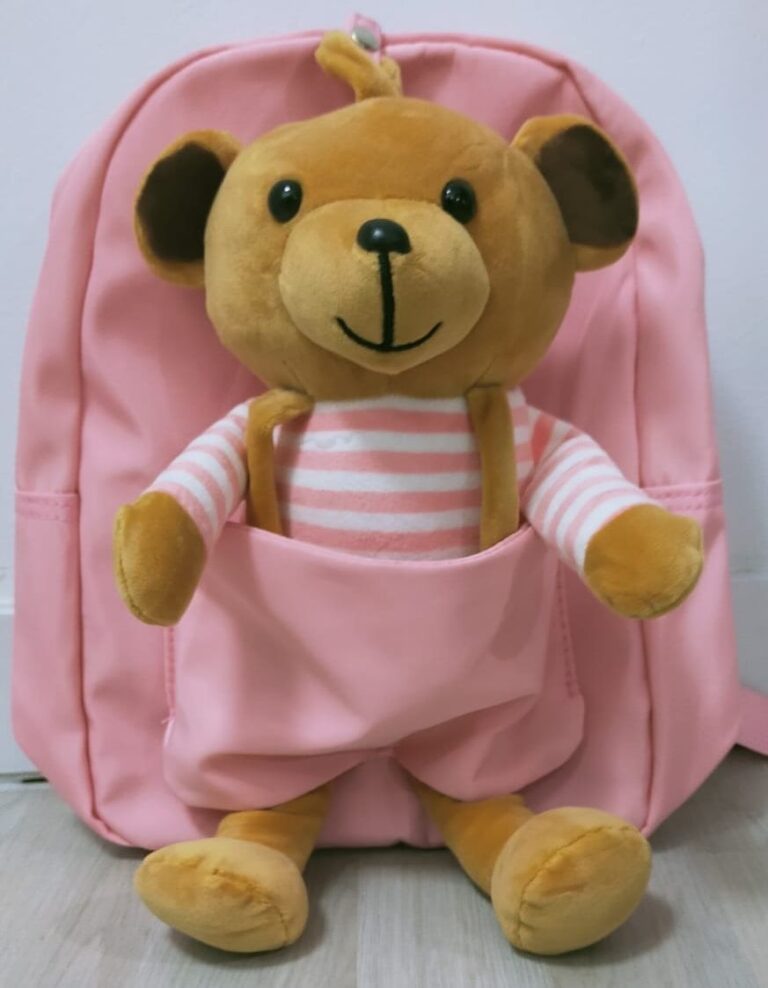 Mochilas infantiles con peluche de animales - Imagen 5