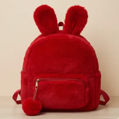 mochilas de orejitas de colores variados