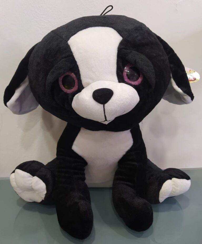 Perrito de peluche de tamaño mediano