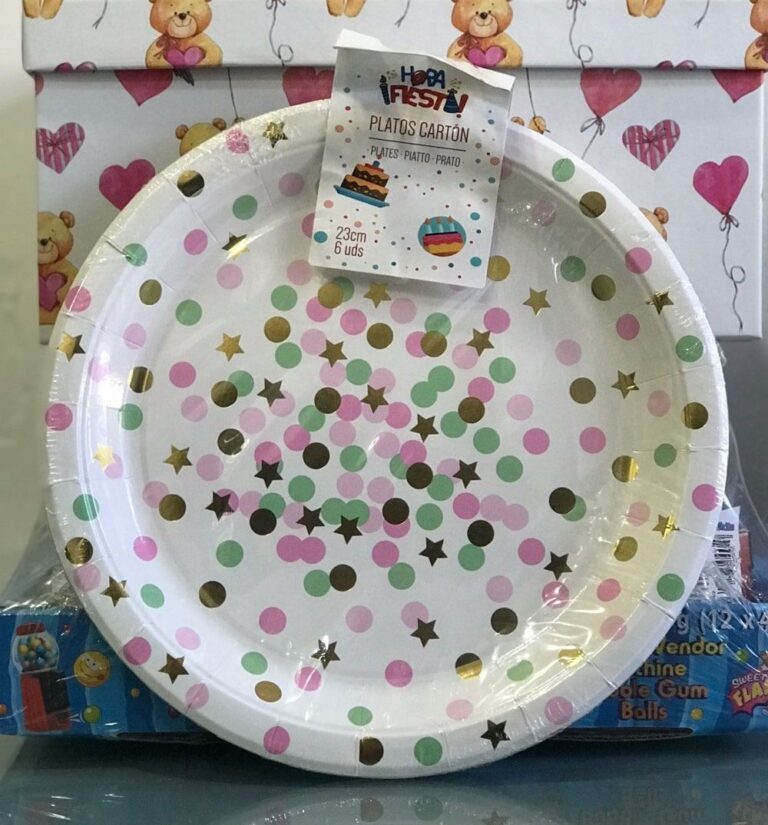 Platos para celebraciones de 23 cm en diferentes modelos - Imagen 4
