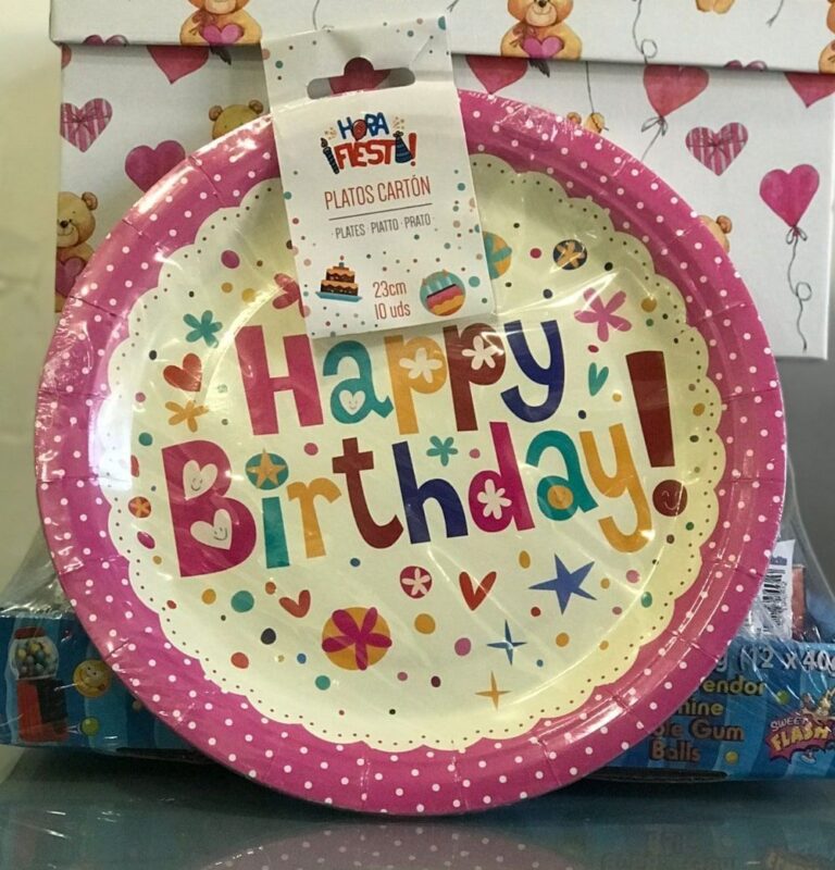 Platos para celebraciones de 23 cm en diferentes modelos - Imagen 2