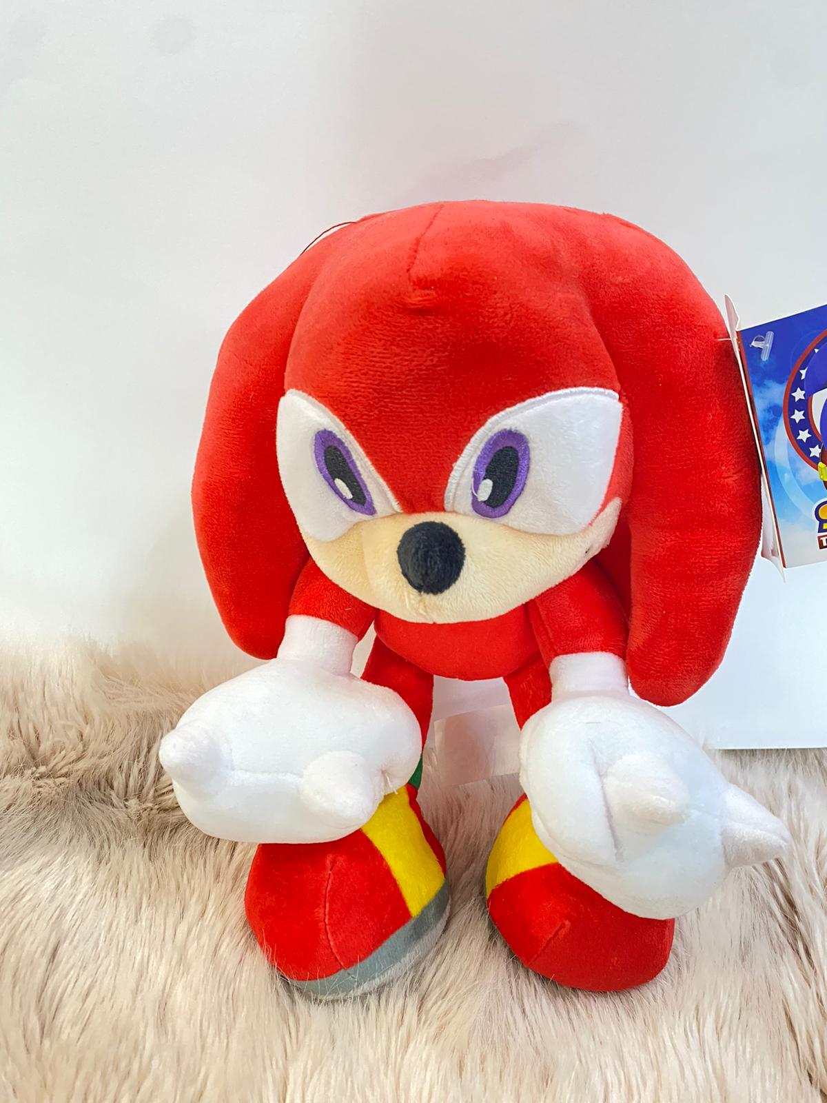 peluche de sonic rojo