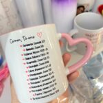 Taza con texto