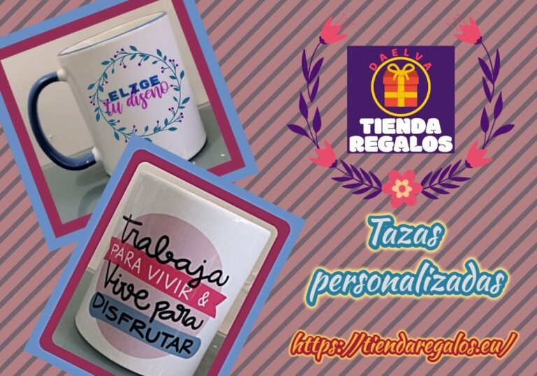 Tazas con diseños personalizados diferentes