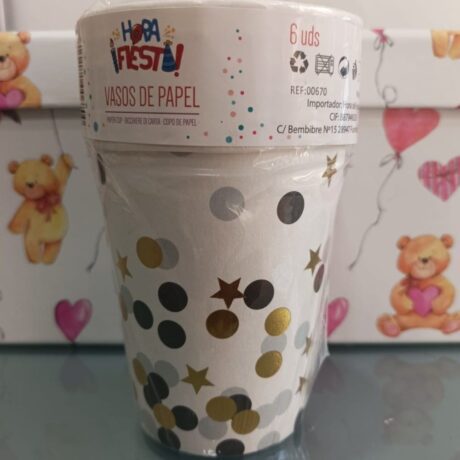 vaso de cartón