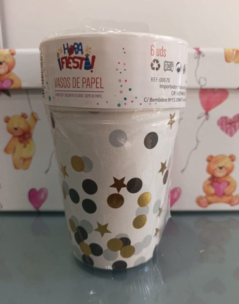 vaso de cartón
