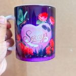 Taza Morada, regalos navideños