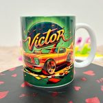 Taza color verde