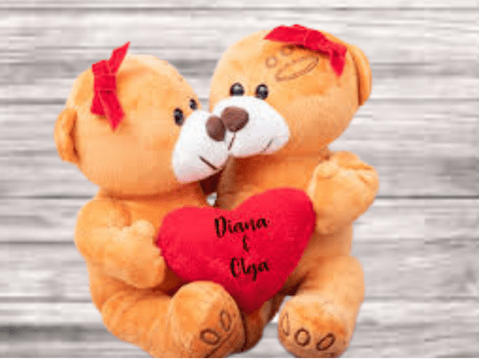 Peluches personalizados para San Valentín