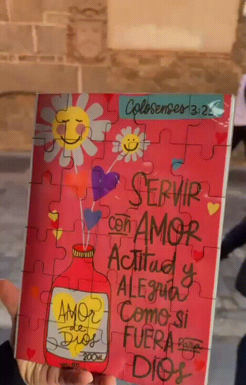 Puzzle personalizado tienda regalos en movimiento