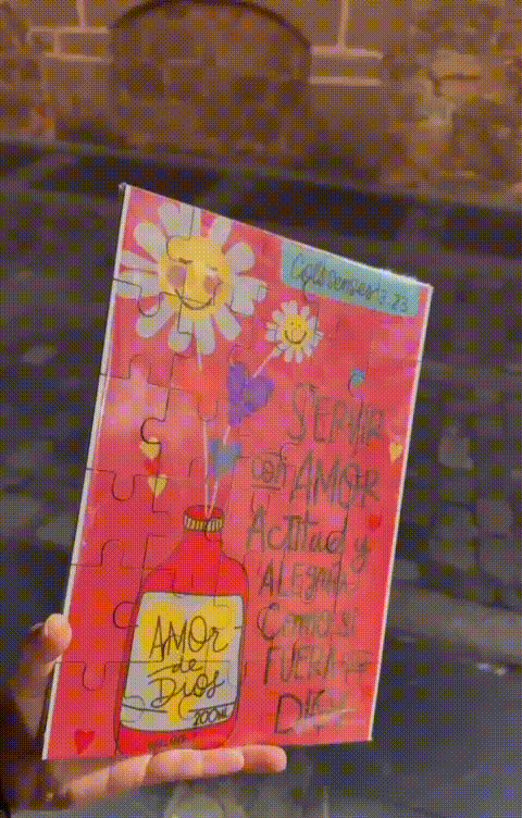 Puzzle personalizado tienda regalos en movimiento