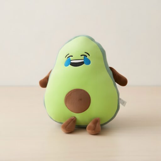 Peluche de Aguacate Llorón con Hoja